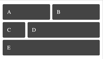 CSS grid example 1